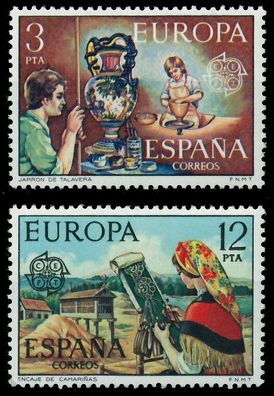 Spanien 1976 Nr 2209-2210 postfrisch SAC707E