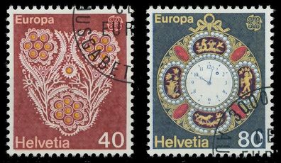 Schweiz 1976 Nr 1073-1074 gestempelt X04B05A