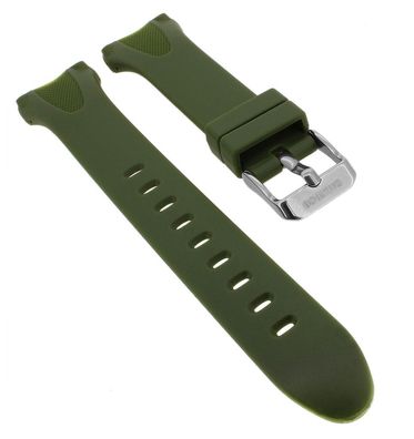 Calypso ? Uhrenarmband grün aus Kunststoff Schließe mit Logo ? K5741/7