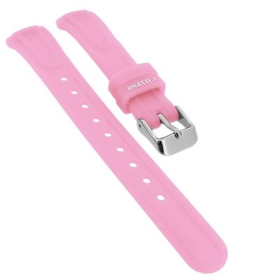 Calypso | Uhrenarmband aus Silikon in rosa Schließe silbern | K6070/1