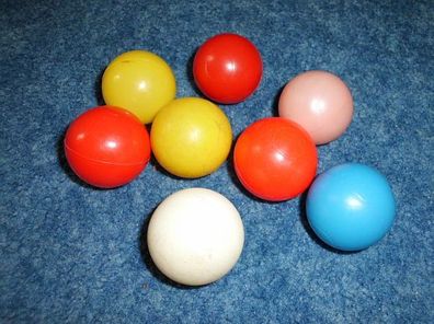 pingpong Bälle / Tischtennisbälle in verschiedenen Farben--8 Stück