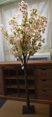Impressionen Baum Kirsche Kunstpflanze Kirschbaum Rosa ca. H180 cm