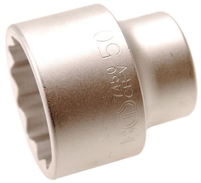 12-kant Stecknuss SW 50mm , 3/4" , kurz, Zwölfkantnuss