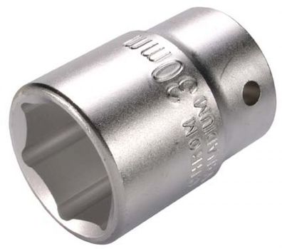 Stecknuss SW 30mm , 3/4" , kurz, Sechskantnuss