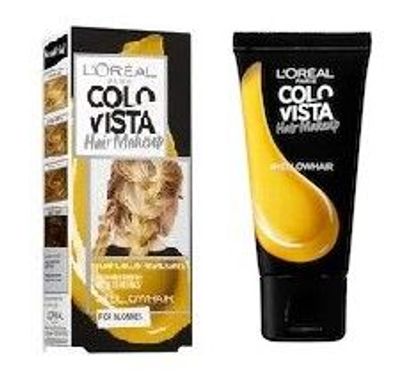 Loreal Colovista Yellow / Gelb Farbe 1 Day Color Highlights Auswaschbar Hair Makeup