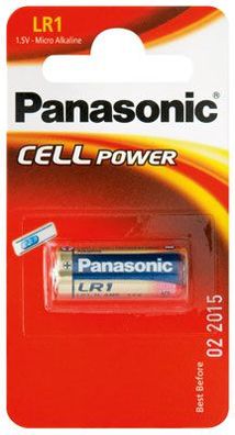 Panasonic - LR1 / N / Lady - 1,5 Volt 900mAh AlMn