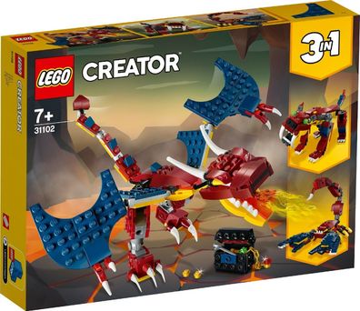 Lego® Creator 31102 Feuerdrache, neu, ovp