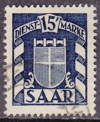 Saarland Dienstmarke 40 O #017748