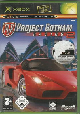 Project Gotham Racing 2 (Microsoft Xbox, 2003, DVD-Box) akzeptabel