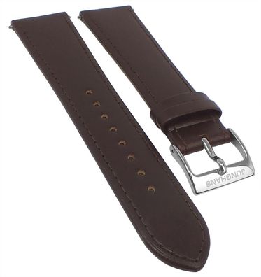 Junghans Meister Uhrenarmband 21mm Pferdeleder braun 027/4120