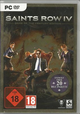 Saints Row IV Game Of The Century Edition (PC, 2014, DVD-Box) sehr guter Zustand