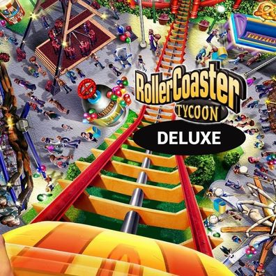 RollerCoaster Tycoon Deluxe (PC 1999, Nur der Steam Key Download Code) Keine DVD