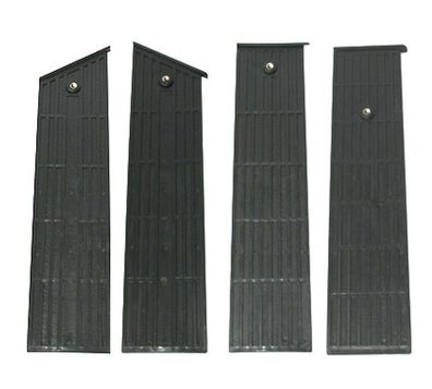 4x Gleitplatten Führungsplatten passend für LESCHA SPL 8 Holzspalter Spalter