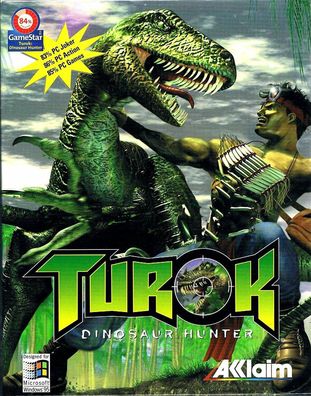 Turok Dinosaur Hunter (PC, 1997, Nur Steam Key Download Code) Keine DVD, No CD