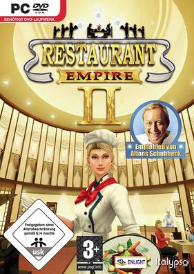 Restaurant Empire II (PC, Nur der Steam Key Download Code) Keine DVD, No CD