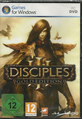 Disciples III - Gold Edition (PC, 2012, DVD-Box) Neu & Verschweisst