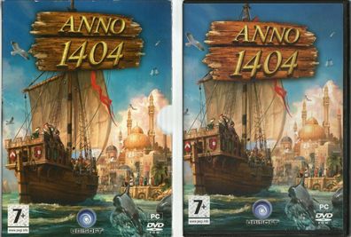 Anno 1404 (PC, 2009, DVD-Box) komplett mit Anleitung und Bonus DVD, Top Zustand