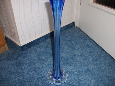 wunderschöne große schmale Glasvase--Lucka Glas