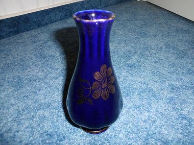 sehr schöne kleine Vase -- kobaltblau
