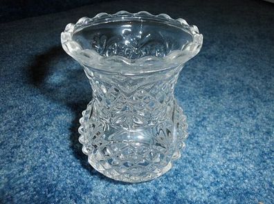 kleine Vase--Kristall--8,5 cm hoch