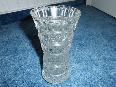 kleine Vase--Kristall--15 cm hoch