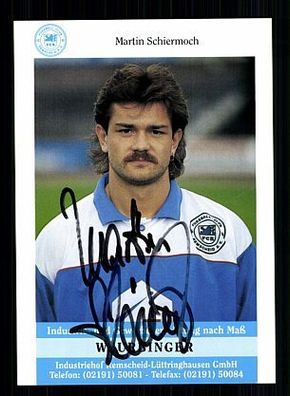 Martin Schiermoch FC Remscheid 1993-94 Autogrammkarte + A 55235