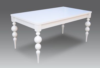 Klassischer designer Esstisch Holz Tisch Tisch Esszimmer Wohnzimmer Holztisch