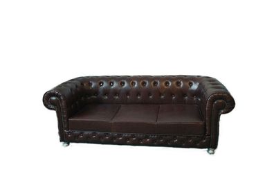 Chesterfield Sofa Couch Polster Designer 3 Sitzer Garnitur Sofas Neu Dreisitzer