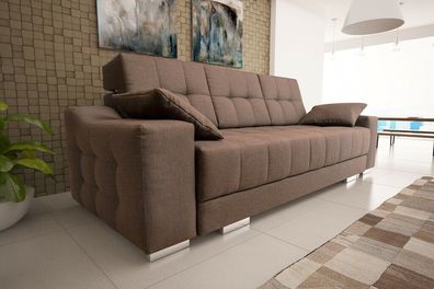 Couch Schlafsofa Sofa Couchen Polster Multifunktion 3 Sitzer Bettfunktion Kasten