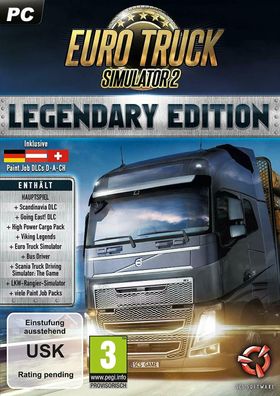 Euro Truck Simulator 2 Legendary Edition (PC Nur Steam Key Download Code) No CD