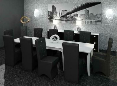 Konferenztisch Tisch bis 300cm Besprechungstisch Meeting Tische 6 Sessel Stühle
