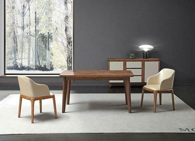Ess Tisch Designer Italienische Möbel Holz Tisch Küche Wohn Zimmer Neu 140x80cm