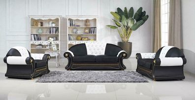 Couch Wohnlandschaft Garnitur Design Modern Sofa 6020 3 + 2 Sitzer Sofas Couchen