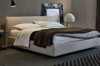 Bett Polster Design Textil Luxus Doppel Hotel Betten Ehe 200x200cm Schlaf Zimmer