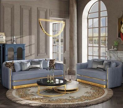 Sofa Dreisitzer Couch Polster Design Sitz Sofas Zimmer Möbel Moderne Leder 3er