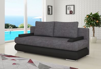 Design Schlafsofa Couch Polster 3 Sitzer Stoff Couch Gästezimmer Sofas Sofa Neu