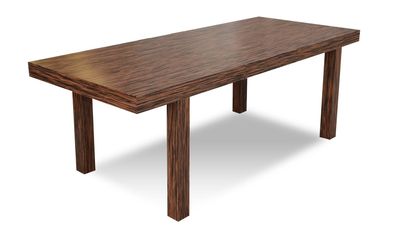 Ausziehbarer Design Holztisch Tisch Ess Wohnzimmer Holz Tische Massiv SF25B