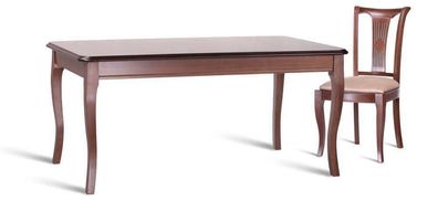 Tisch Esstisch Holztisch XXL Konferenztisch 90x160cm Ausziehbar 90x250cm MASSIV