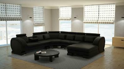 Designer Couch Sofa Polster Eckcouch Garnitur Ledersofa Sofas New Wohnlandschaft