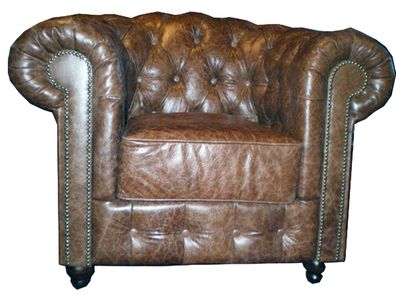 Chesterfield Sessel Couch Klassischer Polster Relax Designer Relax Neu