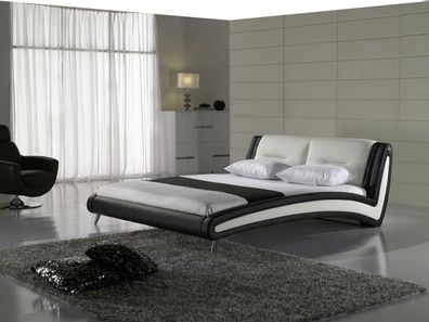 Design Leder Bett Doppel Ehe Modernes Gestell Luxus Schlaf Zimmer Betten Hotel
