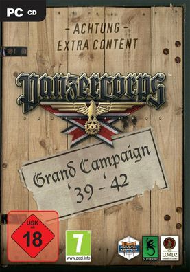 Panzer Corps Grand Campaigns 39-42 DLC (PC, 2013, Nur Steam Key Download Code)