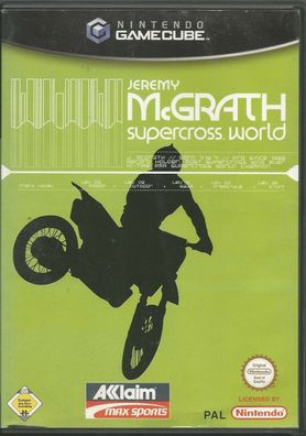 Jeremy McGrath Supercross World (Nintendo GameCube, 2002, DVD-Box)
