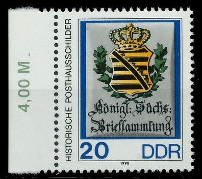 DDR 1990 Nr 3303 postfrisch ORA X04B136