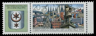 DDR Zusammendruck Nr WZd 829 postfrisch WAAGR PAAR X0510A2
