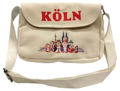 Die Schmitzens Canvas-Bag "Skyline" Tasche Tragetasche Handtasche Köln Kölle