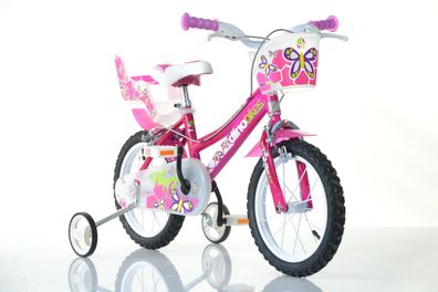 14 Zoll Kinderfahrrad146R Mädchenfahrrad Kinderrad Fahrrad Spielrad