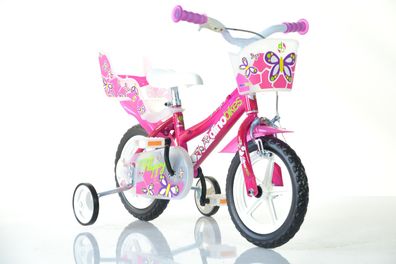 12 Zoll Kinderfahrrad126R Mädchenfahrrad Kinderrad Fahrrad Spielrad