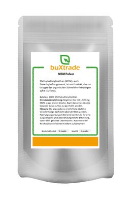 MSM Pulver (Methylsulfonylmethan) 25 kg