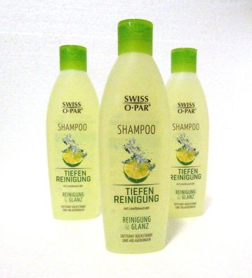 Swiss-O-Par Tiefenreinigung Shampoo 3 x 250 ml